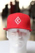 Diamond-K Klassic snapback cap, red