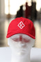 Diamond-K Klassic polo dad cap, red