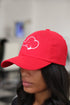 Trunks Up polo dad cap, red