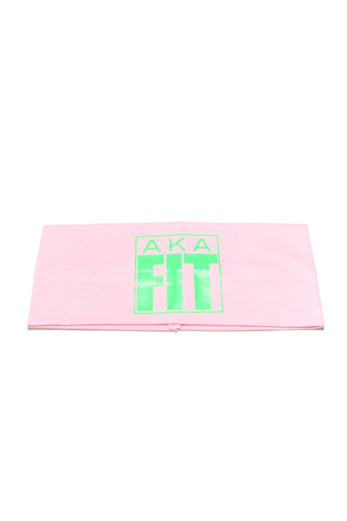 FIT AKA bondYband Headband extra-wide, light-pink/green