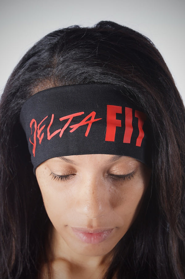 FIT Delta bondYband Headband, black