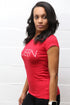 Queen Red workout tee