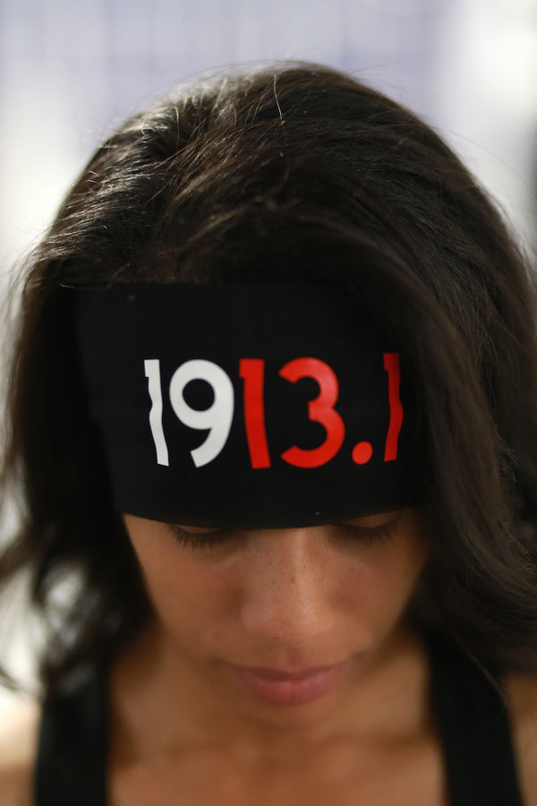 1913.1 Marathoners bondYband Headband extra-wide, black