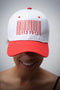 Made In 1913 cap, white/red