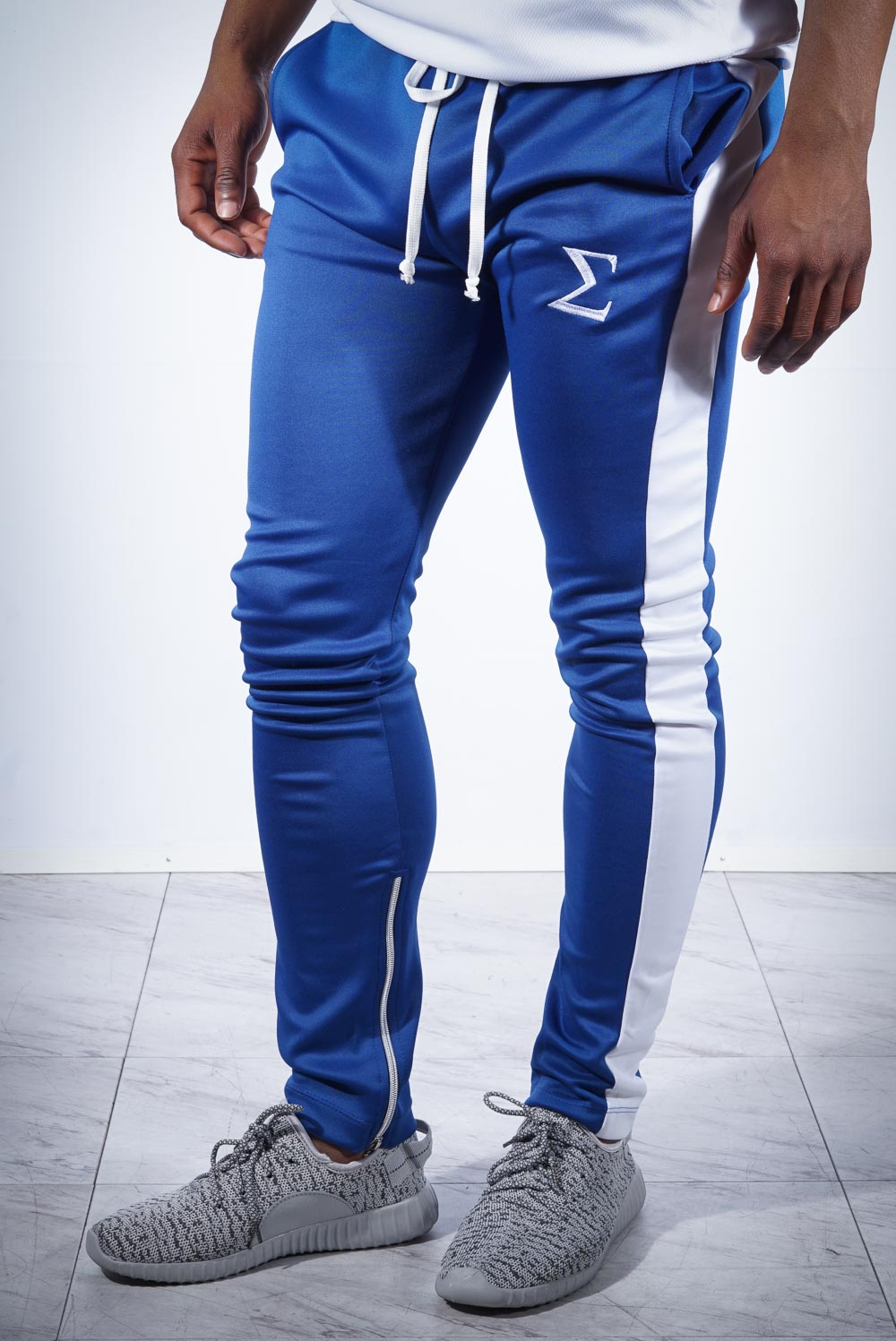 Men's Casual Solid Track Pants Navy Blue – Jalandhar Style