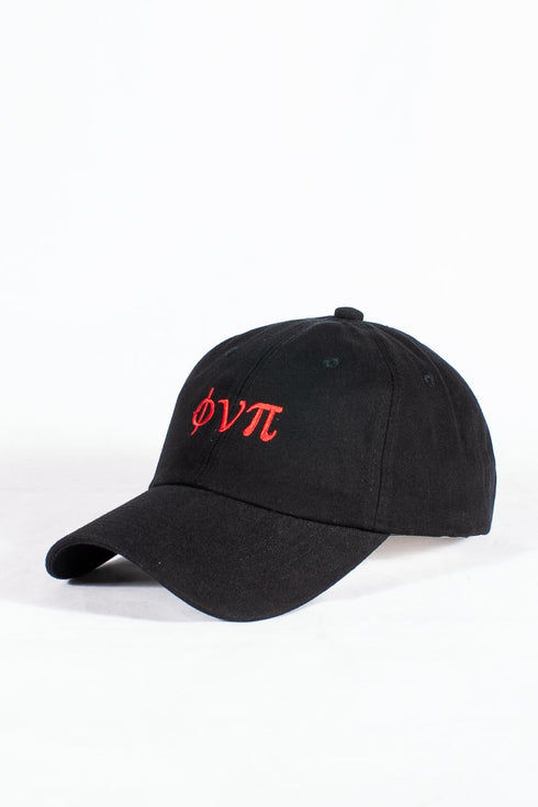 Nupes Only ϕνπ polo dad cap, black