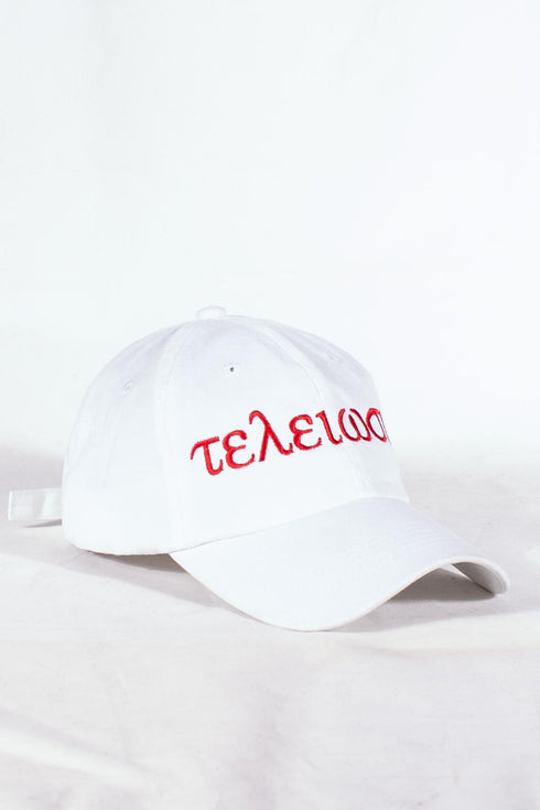Nupes Only τελείωσις polo dad cap, white
