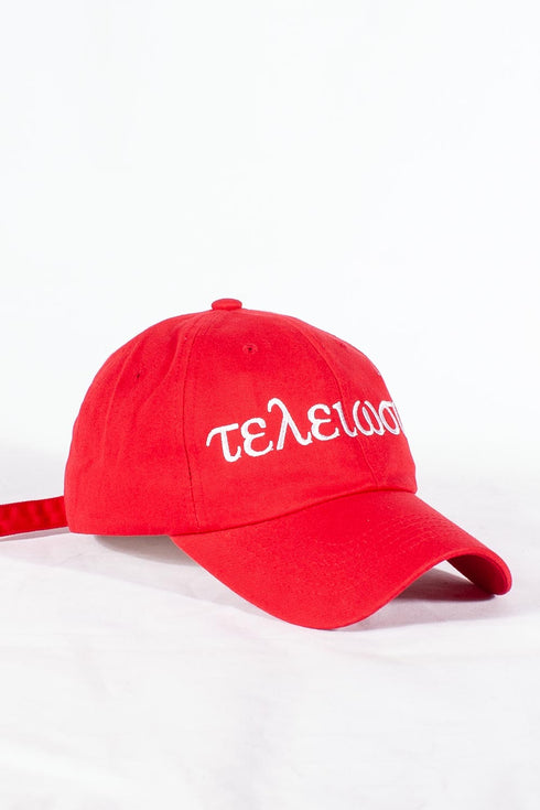 Nupes Only τελείωσις polo dad cap, red