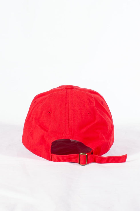 Nupes Only τελείωσις polo dad cap, red
