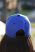 Peace Dove cap, blue/black