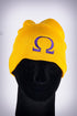 Ω skullie beanie, gold