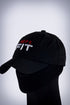 Nupe FIT polo dad cap, black