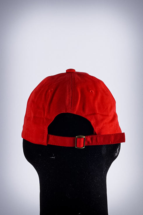 Nupe FIT polo dad cap, red