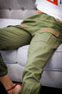 Precious Cargo Delta cargo pants, military green