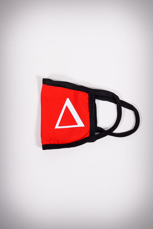 Protected! Δ mouth mask, red