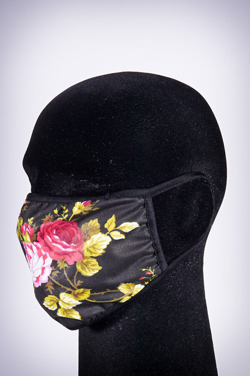 Covered! War of the Roses mouth mask, black