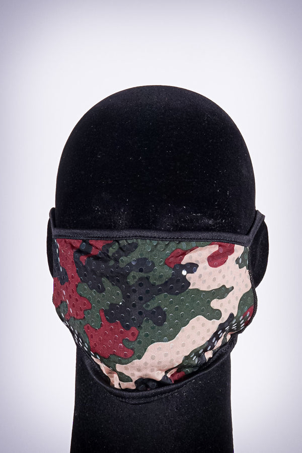 Covered! Army Brat mouth mask, green