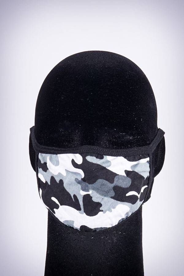 Covered! Camo Ice mouth mask, arctic