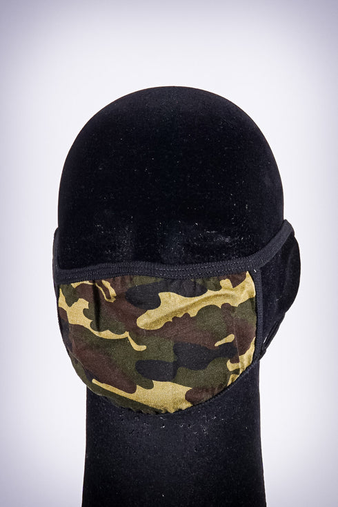 Covered! Camo Army mouth mask, jungle