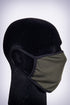 Covered! Solid mouth mask, military green/black