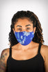 Covered! Blue Blossom mouth mask