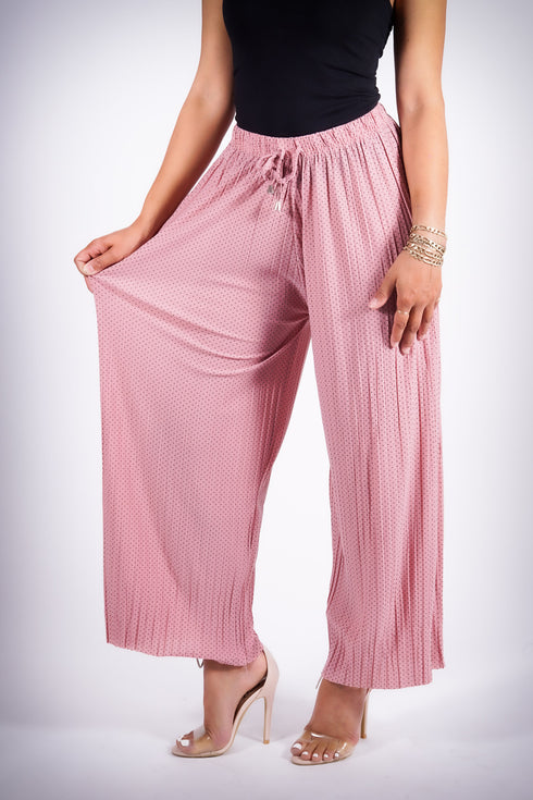 Go With The Flow pants, pink