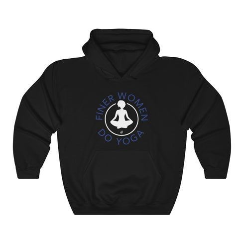 Finer Women Do Yoga hoodie